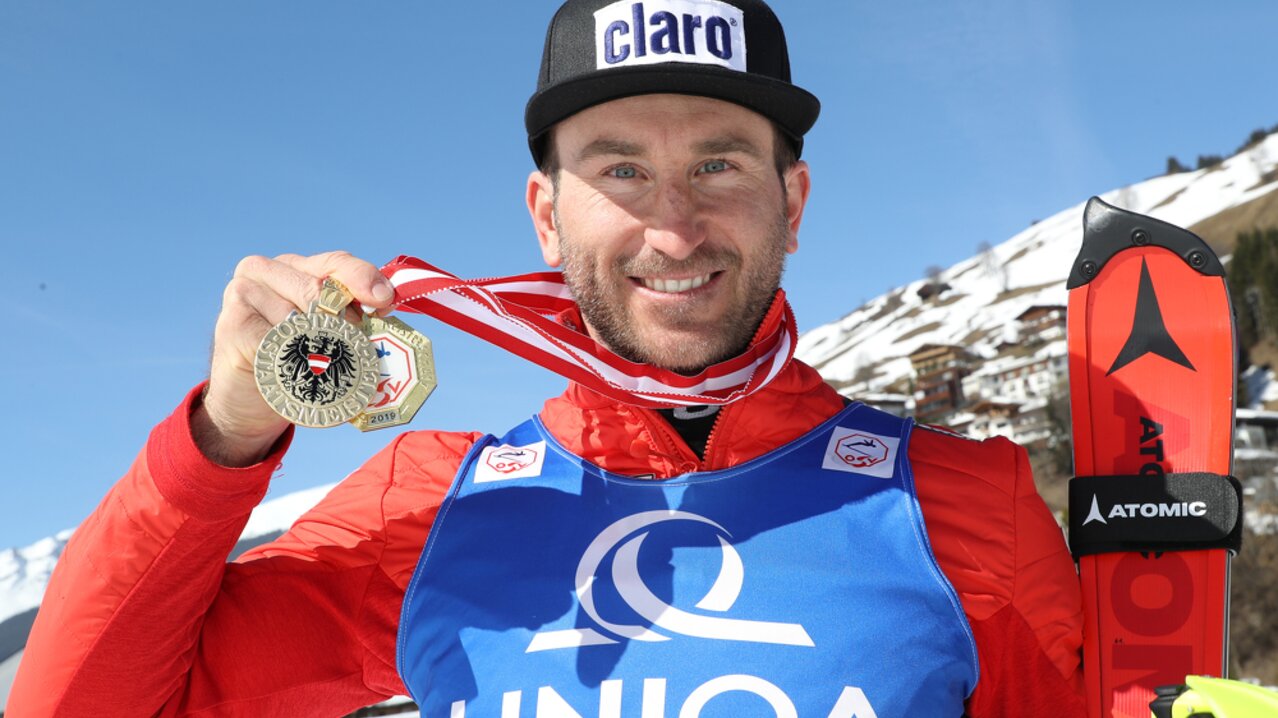 2019 sicherte sich Digruber den Staatsmeistertitel im Slalom | © GEPA
