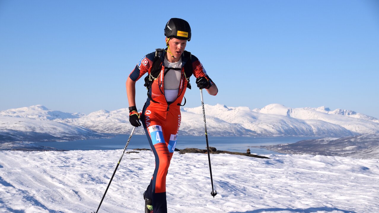 Paul Verbnjak holt sein erstes Weltcup Podest | © Ski Austria - Weigl