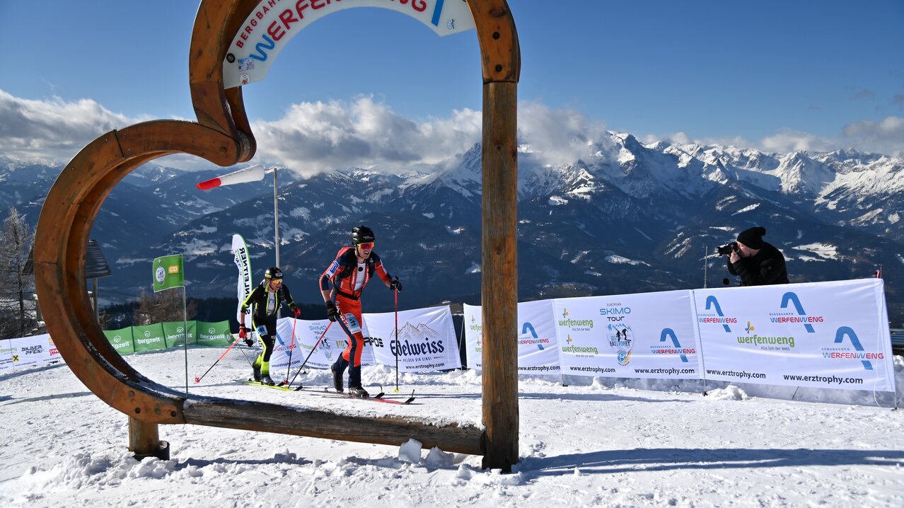 Armin Höfl und Altmeister Christian Hoffmann | © Ski Austria / Weigl