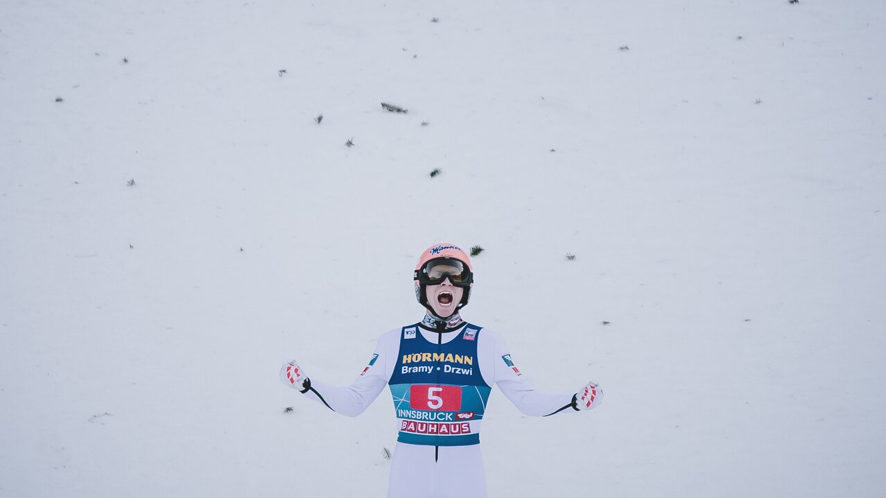 Bergisel Hörl Jubel | © EXPA