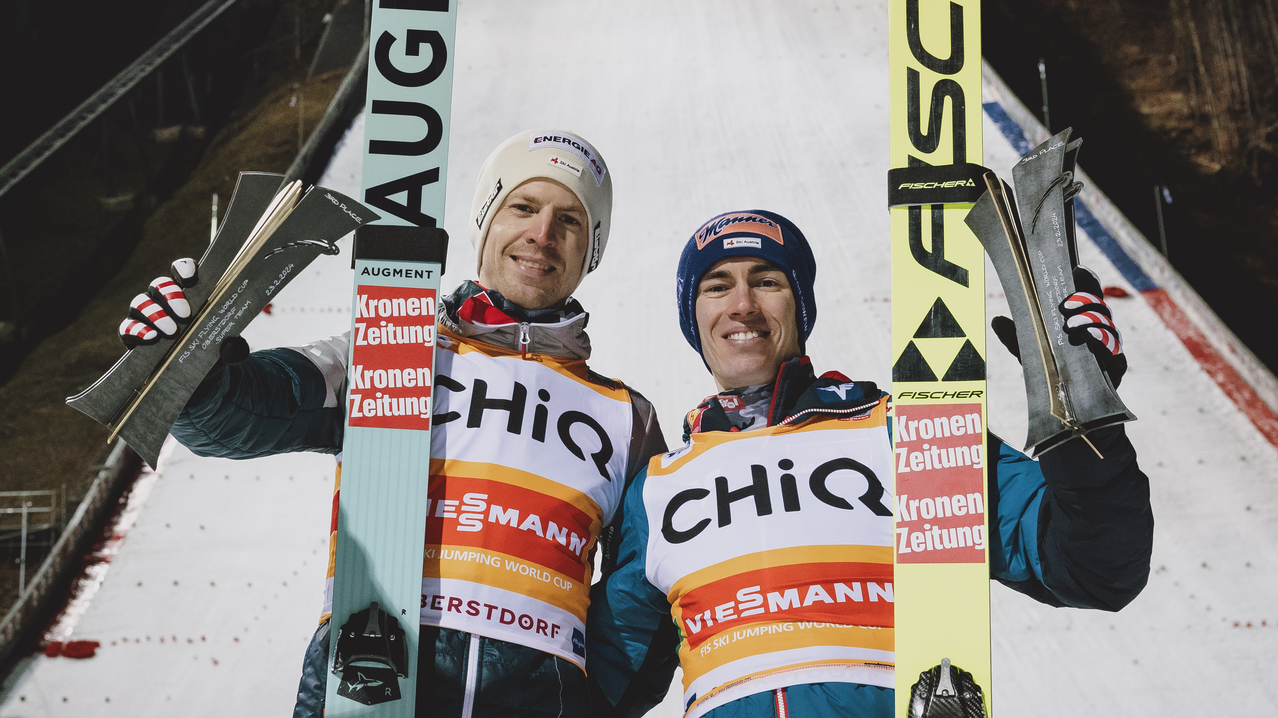 Oberstdorf Hayböck Kraft Jubel | © EXPA