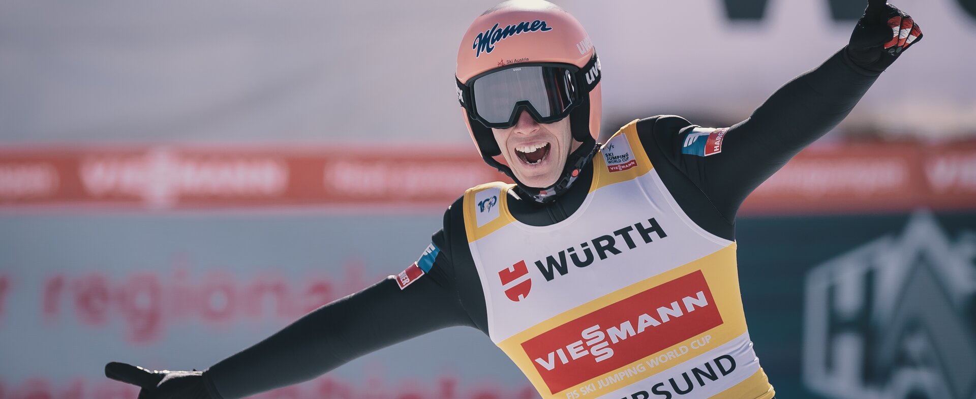Vikersund Kraft Jubel Auslauf | © EXPA