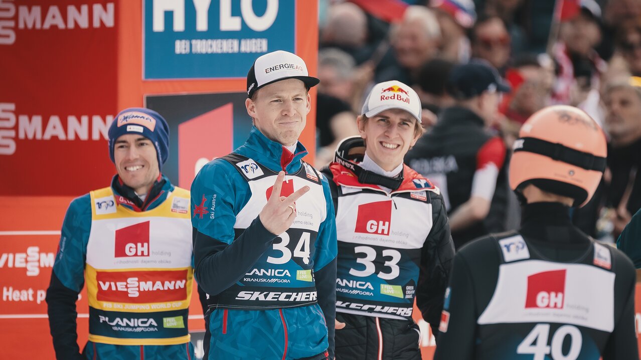 Planica Huber Zweiter Hayböck  | © EXPA