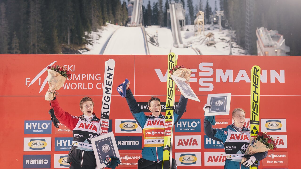Trondheim Vierfachsieg Top 3 | © EXPA