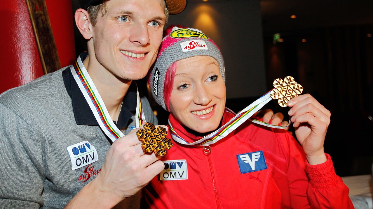 Iraschko-Stolz WM Oslo | © GEPA