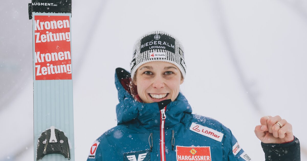 News | Lisa Eder am Podest in Lillehammer
