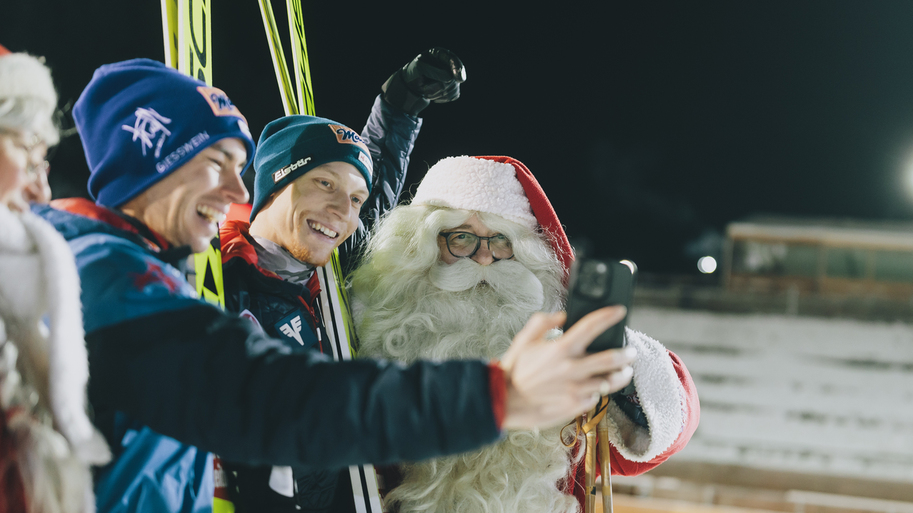 Ruka Kraft Hörl Weihnachtsmann | © EXPA
