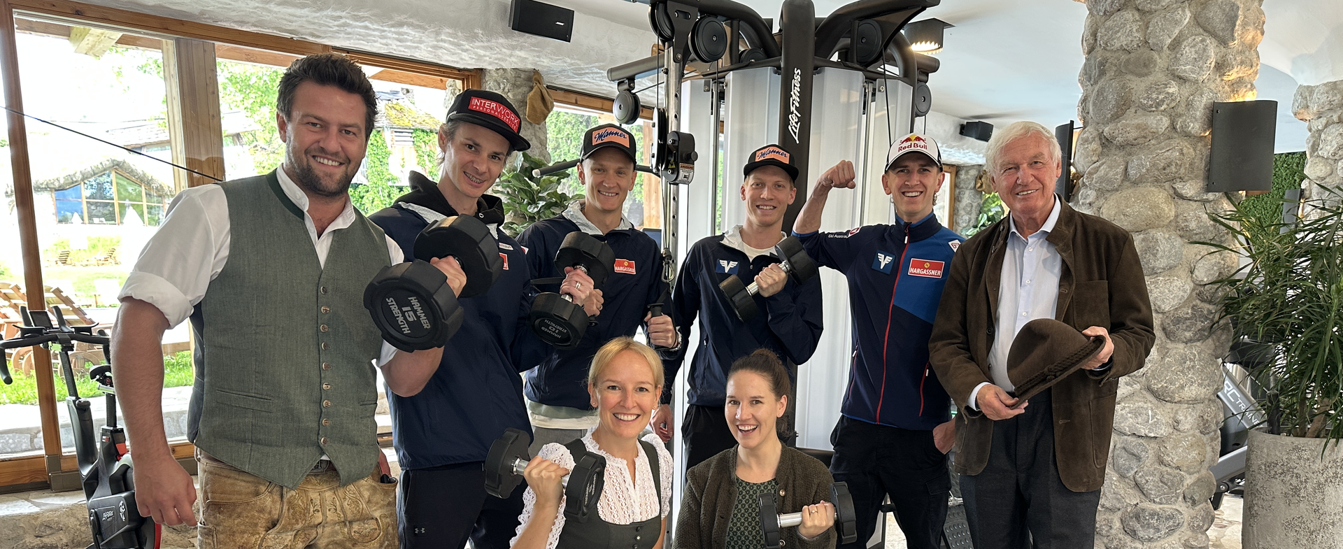 Skispringer Stanglwirt Familie Hauser | © Ski Austria