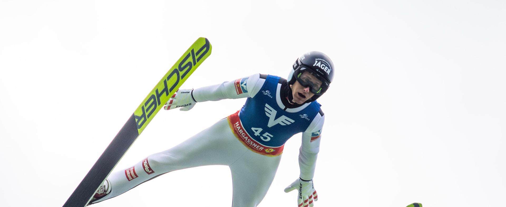 Clemens Aigner Stams 2025 Samstag Flug | © Ski Austria/Derganc