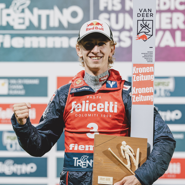 SGP Predazzo Tschofenig Zweiter | © EXPA
