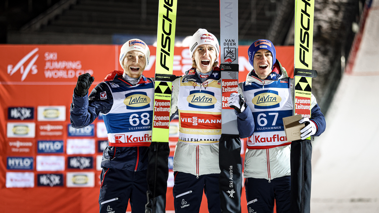 Lillehammer Samstag Hörl Tschofenig Kraft  | © FIS/Action Press/Julia Piatkowska