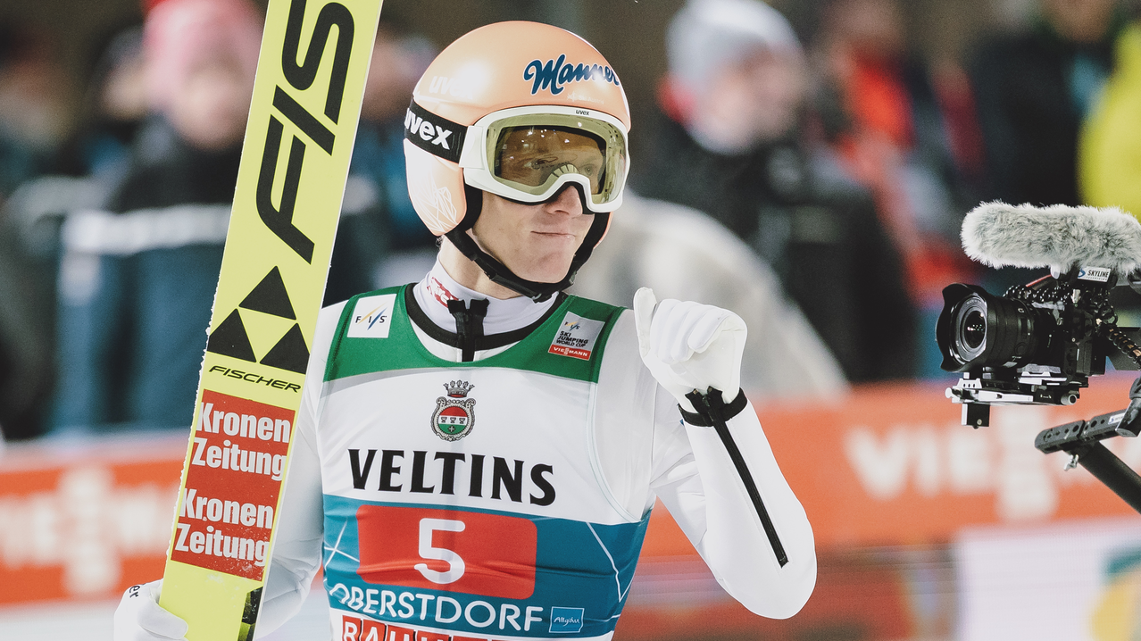 Oberstdorf Hörl Vierter | © EXPA