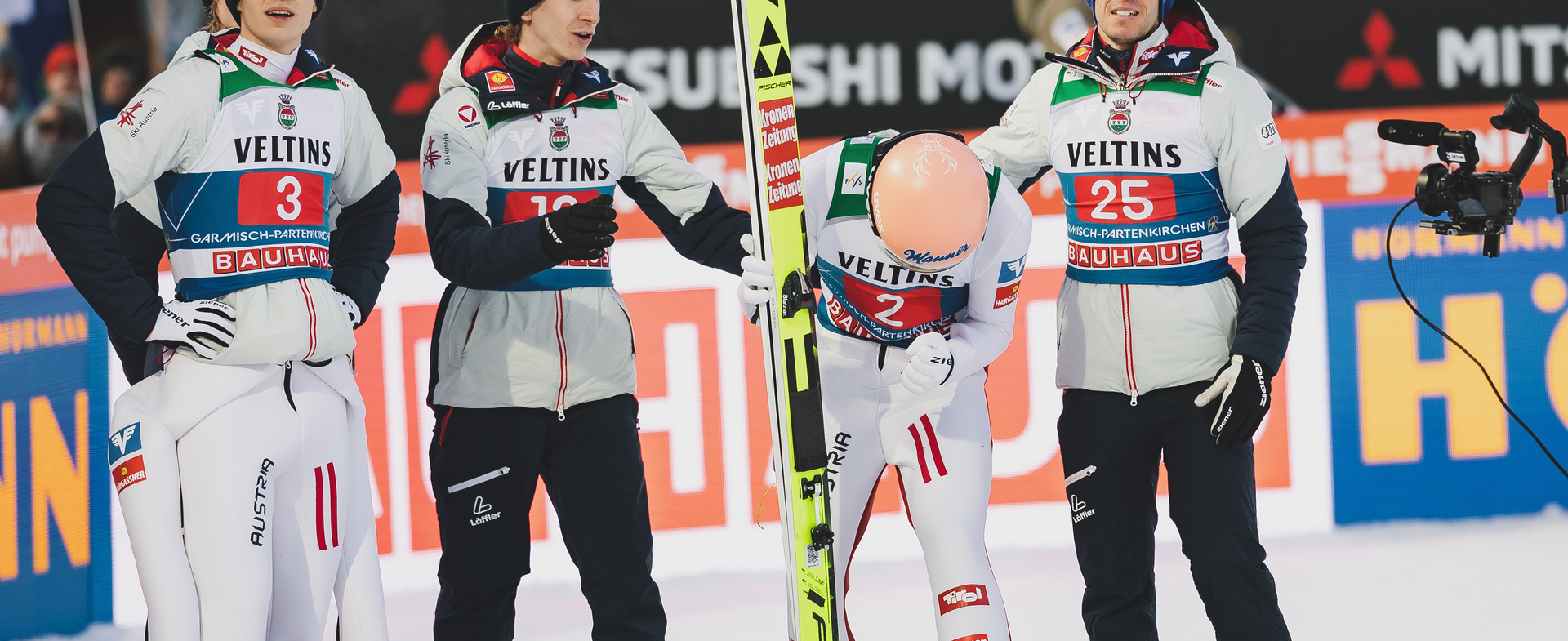 Garmisch-Partenkirchen Hörl Jubel | © EXPA