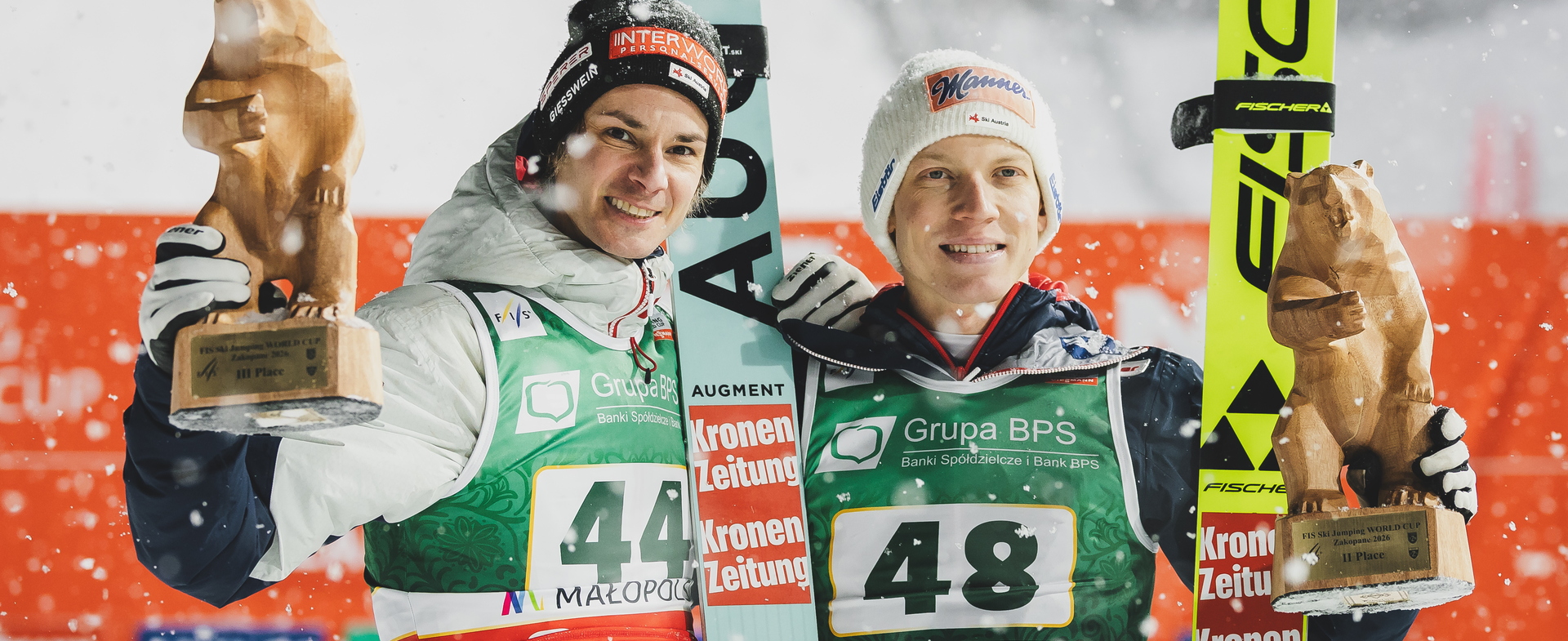 Zakopane Sonntag Fettner Hörl Podest | © EXPA