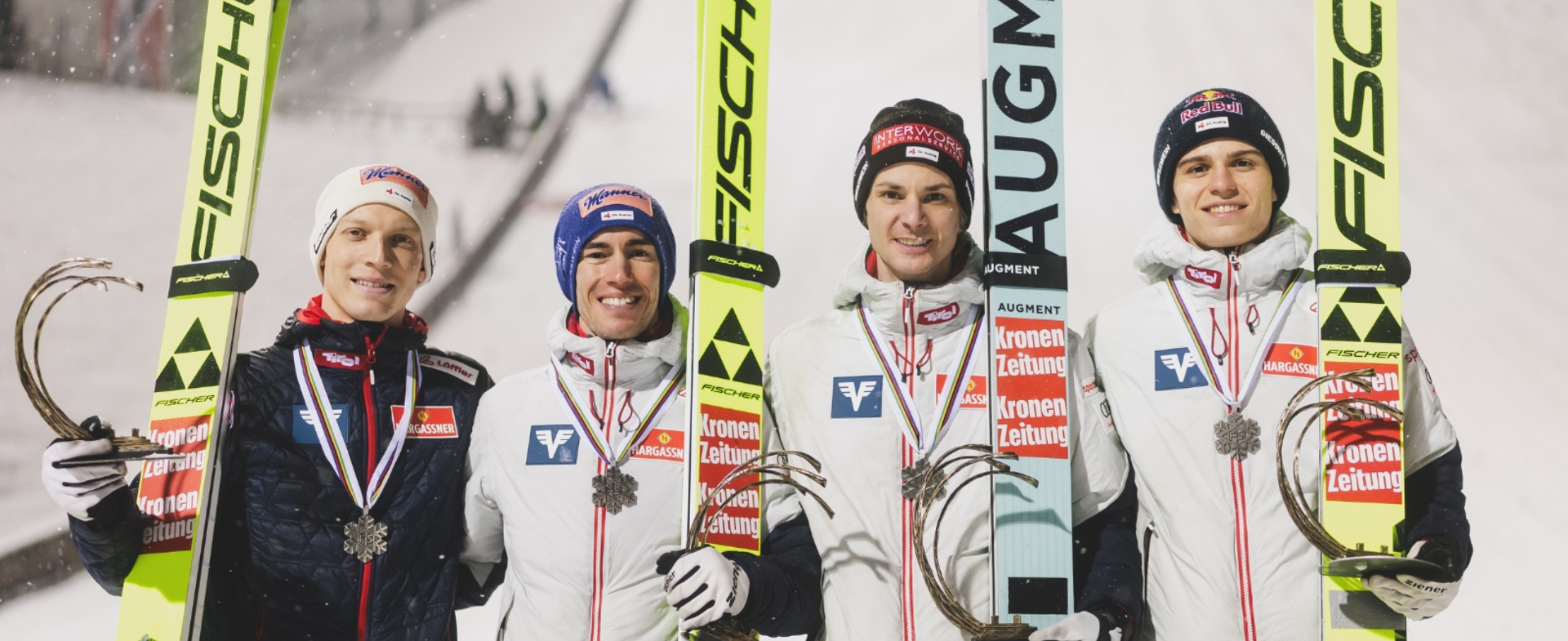 Oberstdorf Skiflug WM Medaillen | © EXPA