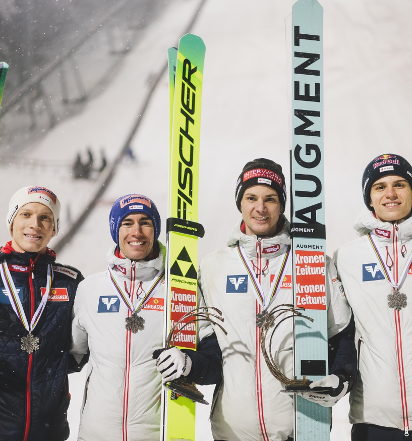 Oberstdorf Skiflug WM Medaillen | © EXPA