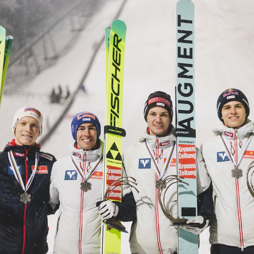 Oberstdorf Skiflug WM Medaillen | © EXPA