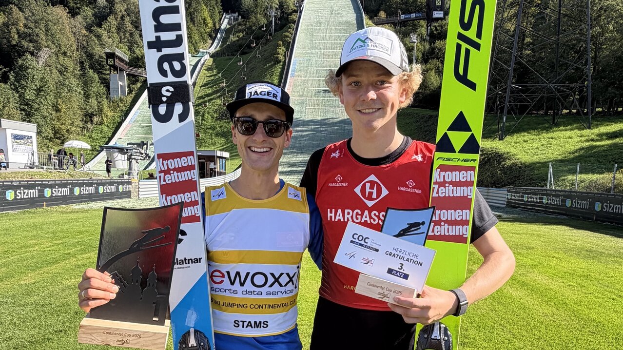 Clemens Aigner Lukas Haagen Stams | © Ski Austria