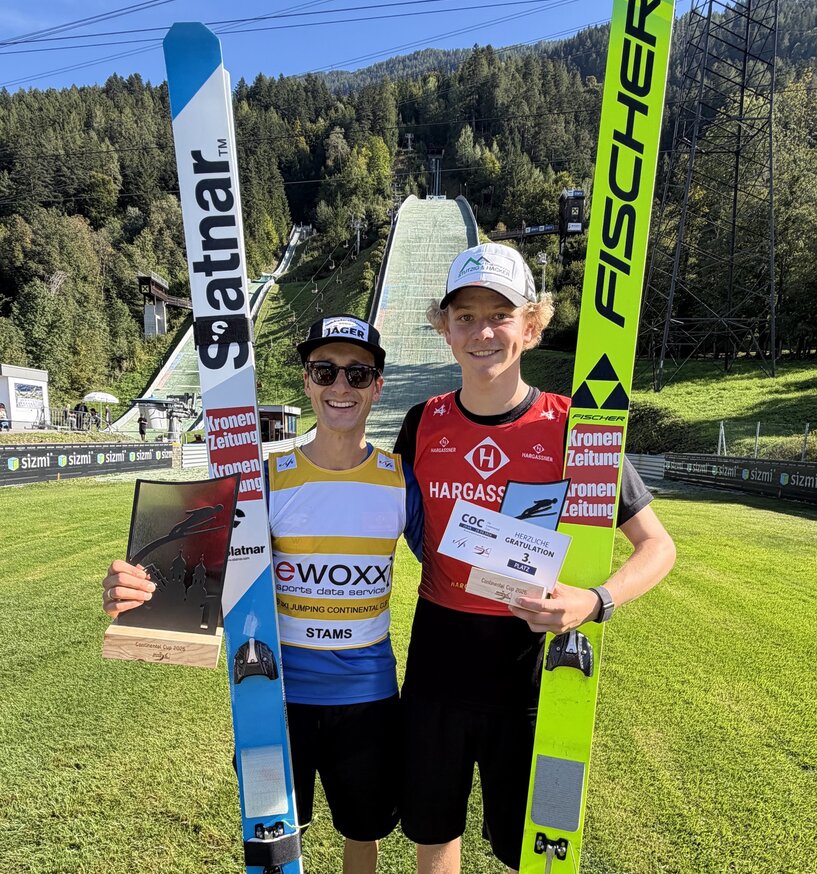 Clemens Aigner Lukas Haagen Stams | © Ski Austria